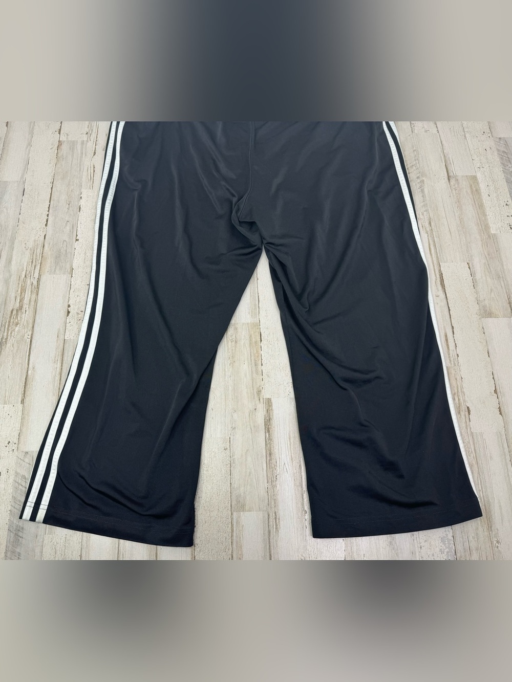 Adidas Climalite Men’s 2XL Sweatpants Black White Stripe - Picture 9 of 9
